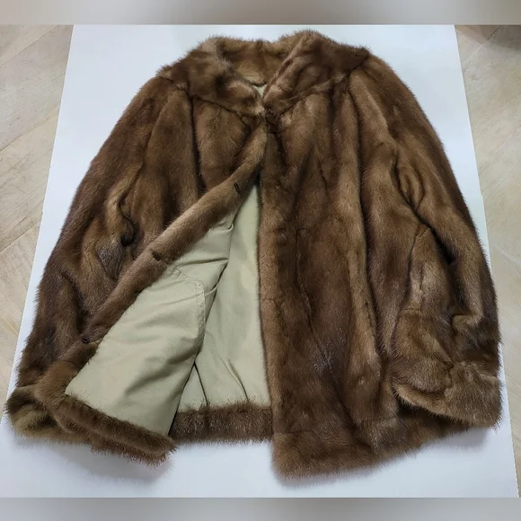 Vintage Custom Mink Jacket - Picture 8 of 11